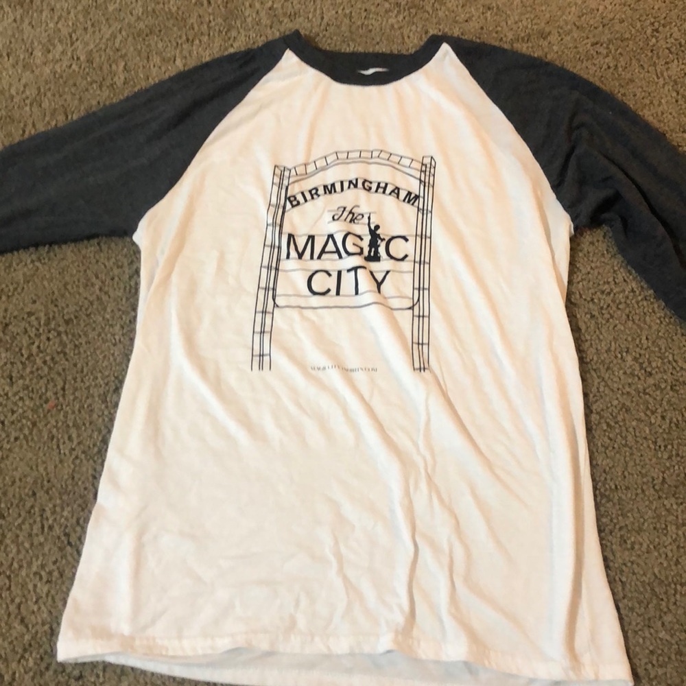 Birmingham quarter length sleeve tee